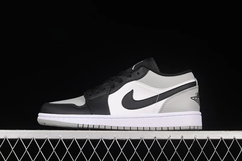 All categories Air Jordan Jordan series basketball shoes Air Jordan 1 Low Z version Air Jordan 1 AJ1 Joe 1 new black and gray low-top retro culture basketball shoes 553558-052